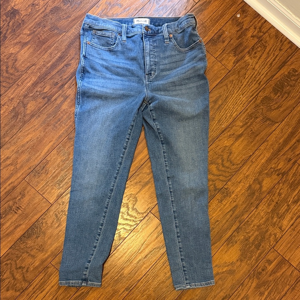 Madewell Women's Skinny Jeans in Medium Blue Wash